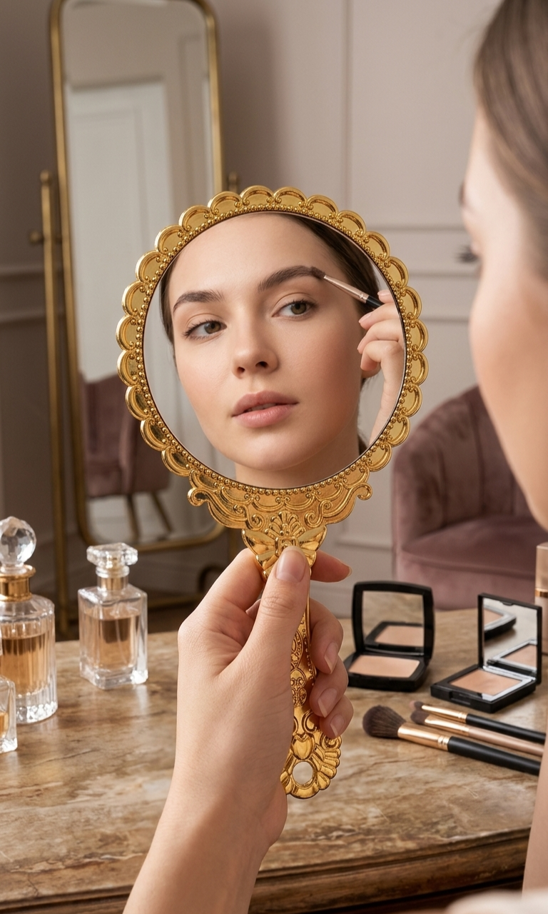 Cosmetic Antique Makeup Mirror