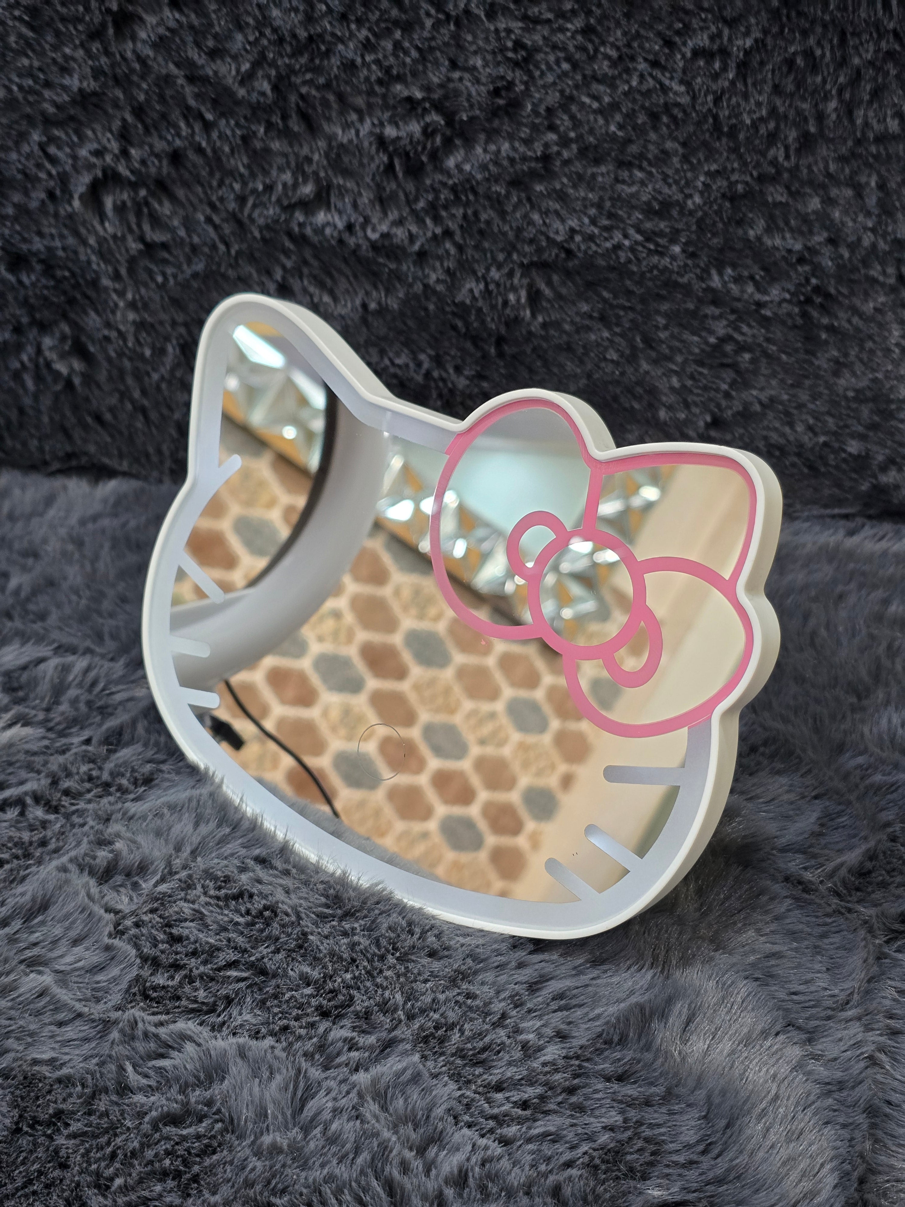 COSMETIC LED KITTY MIRROR
